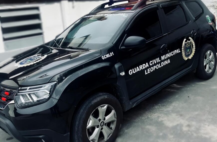 Ação rápida da GCM resulta na prisão de homem por furto a comércio no Centro de Leopoldina