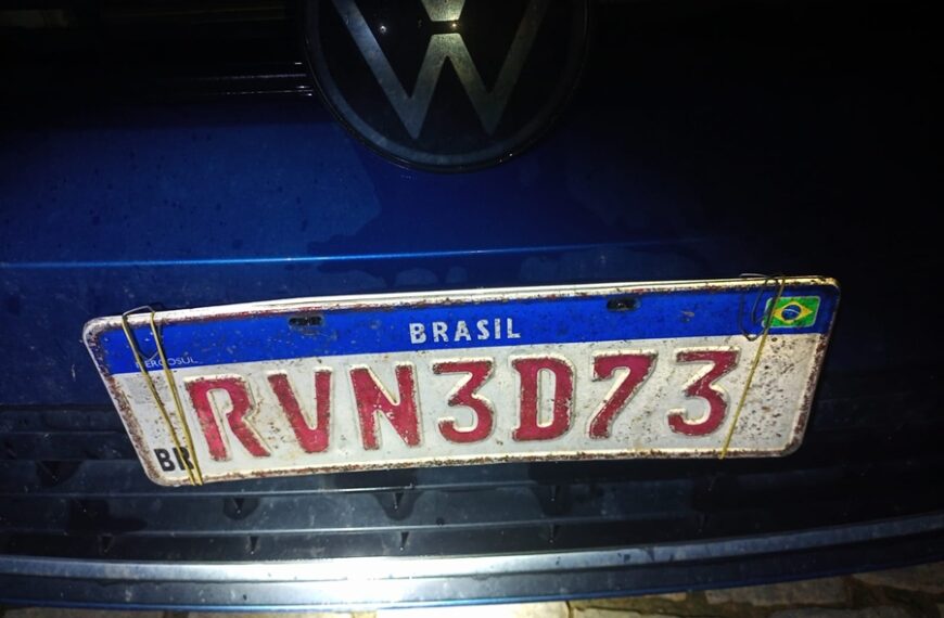 Homem é detido em Estrela Dalva por clonagem de placa para evitar pagamento de pedágio