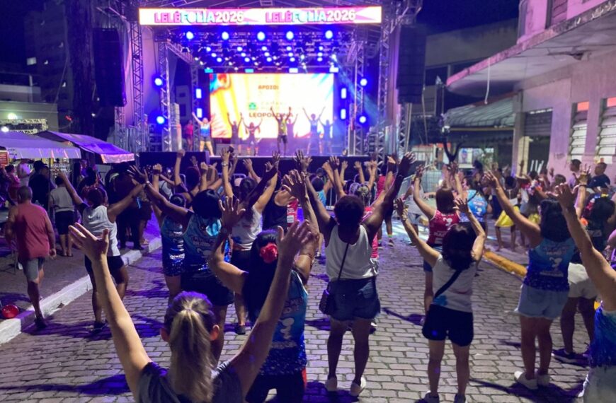 Lelê Folia agita Leopoldina com programação especial de blocos