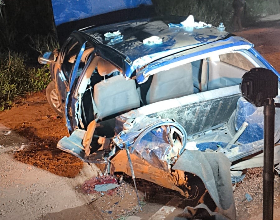 Colisão entre Gol e S10 deixa feridos na MG-120 em Leopoldina