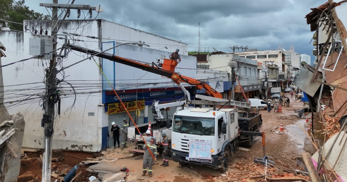 Energisa segue mobilizada na Zona da Mata após temporais e mantém equipes em campo 24h