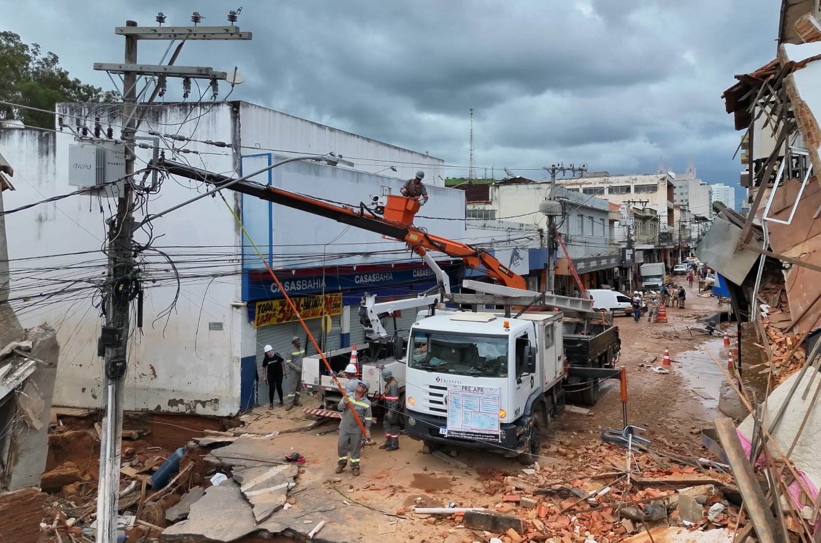Energisa segue mobilizada na Zona da Mata após temporais e mantém equipes em campo 24h
