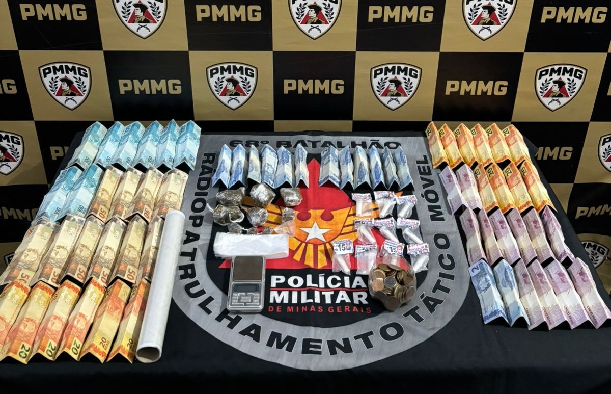 Operação da PM em Leopoldina desarticula ponto de tráfico no bairro Três Cruzes