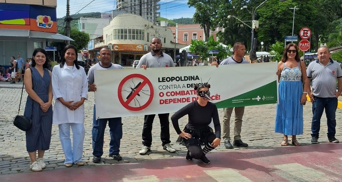 Leopoldina realiza ‘Dia D’ e reforça combate à dengue