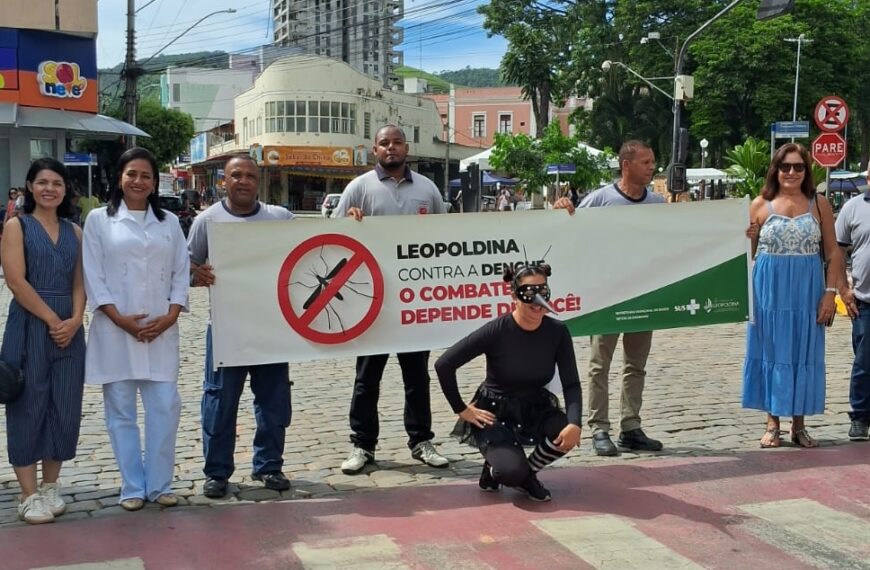 Leopoldina realiza ‘Dia D’ e reforça combate à dengue