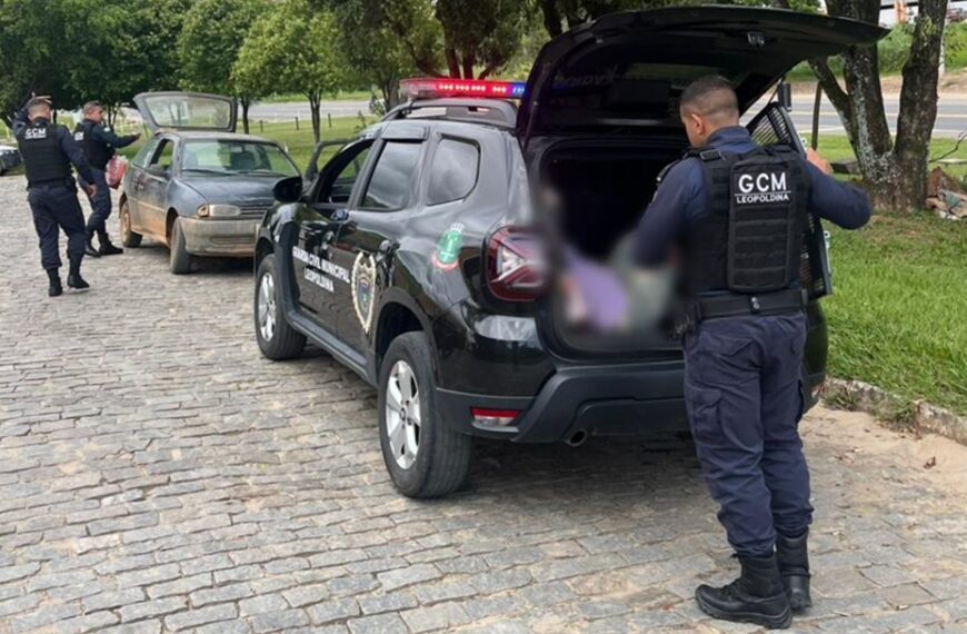 Ex-funcionário é preso após furtar carro do patrão e dirigir embriagado em Leopoldina