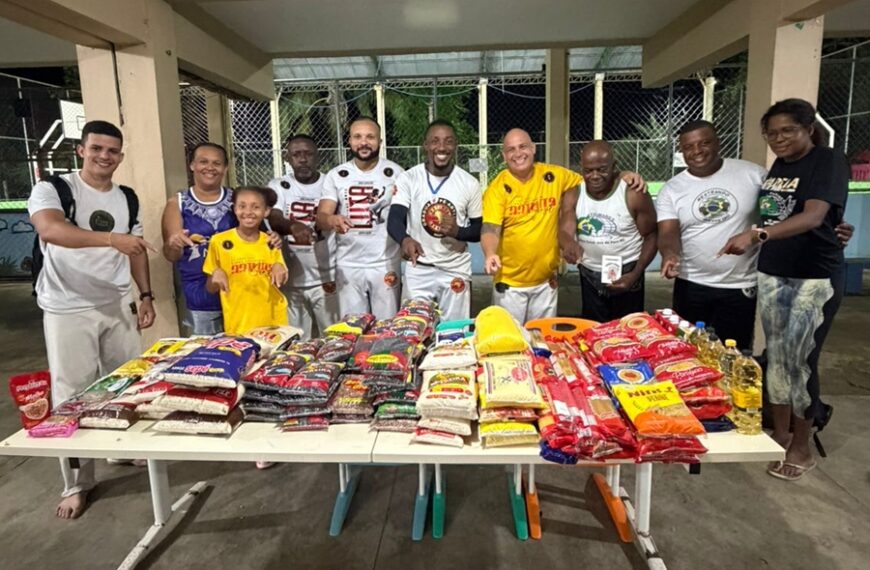 2ª Copa Mineira de Capoeira reúne centenas de participantes e arrecada mais de 350 kg de alimentos em Leopoldina
