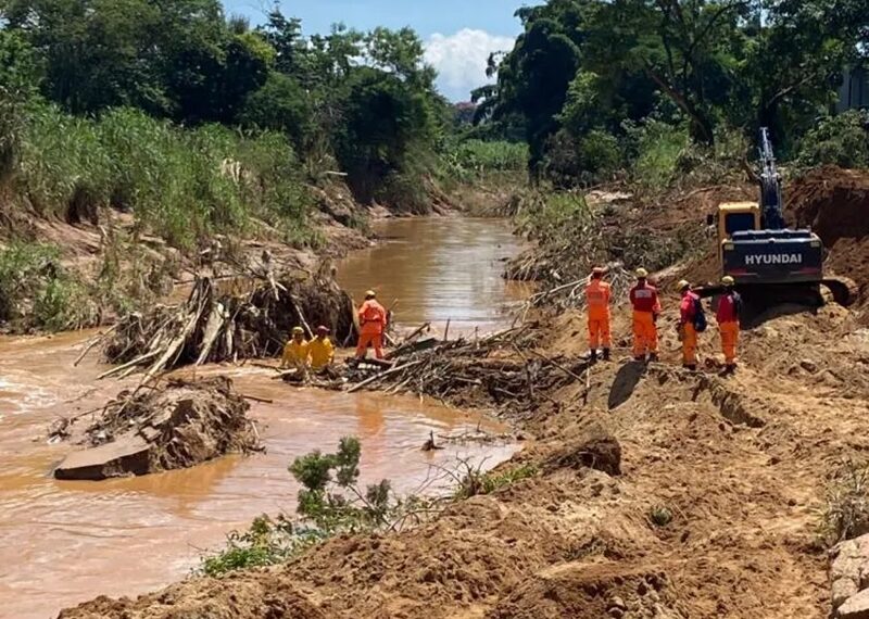 Corpo de homem levado por enchente é recuperado após 22 dias de buscas em Ubá