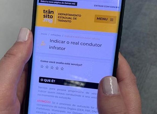 Multas leves e médias em Minas agora viram advertência automática