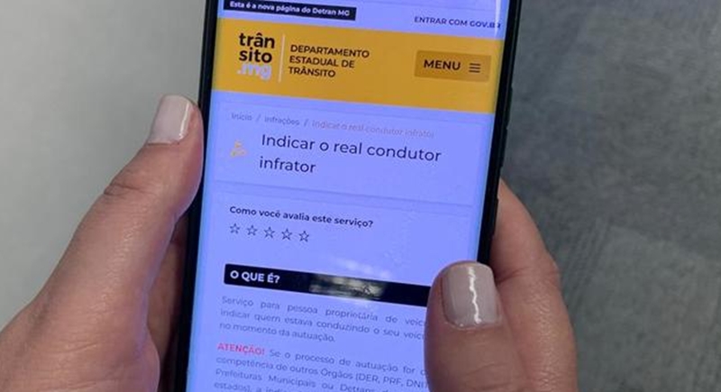Multas leves e médias em Minas agora viram advertência automática