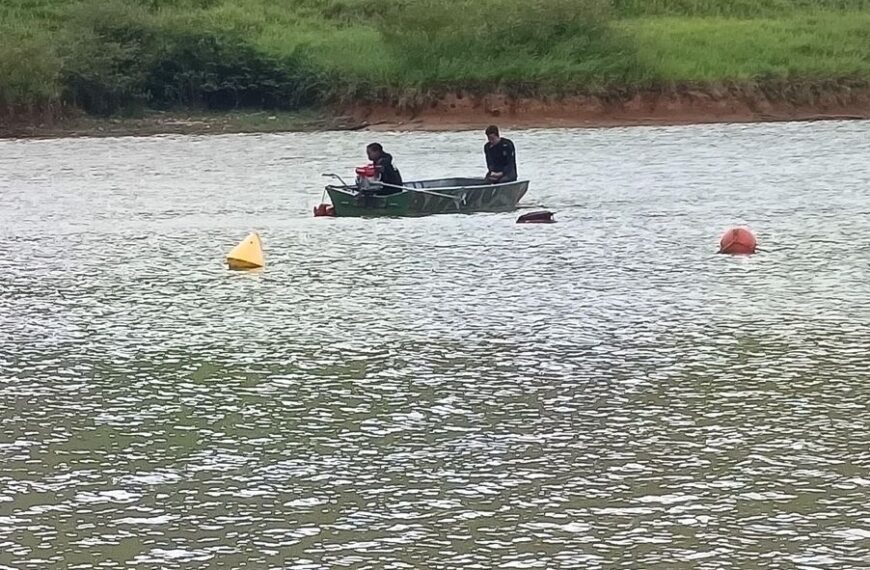 Corpo de jovem que se afogou em represa é recuperado em Astolfo Dutra
