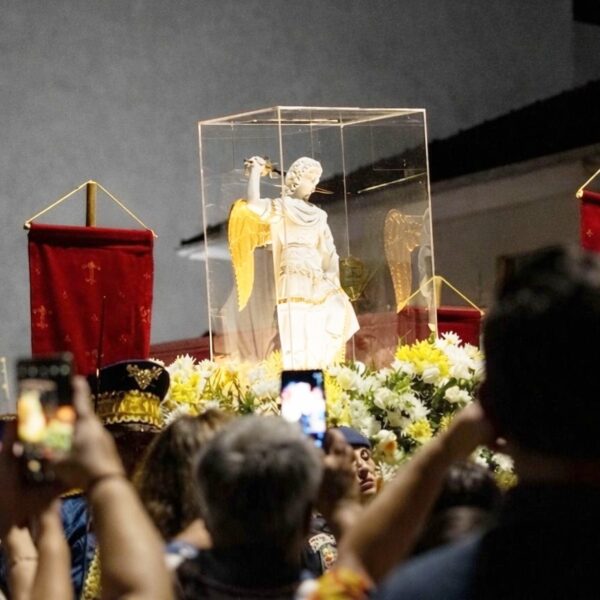 Imagem Peregrina de São Miguel Arcanjo chega a Leopoldina em missão nacional