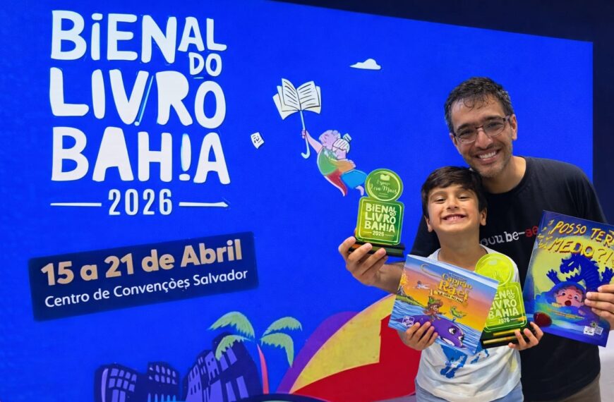 De Piacatuba para a Bienal: pai transforma histórias com o filho em livros premiados