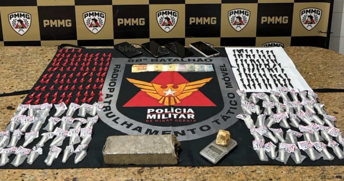 PM apreende 242 pinos de cocaína durante ação no Eldorado