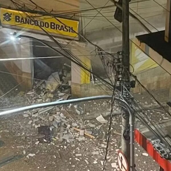 Envolvidos em explosão de banco em Guidoval são de Ubá e têm histórico de crimes graves