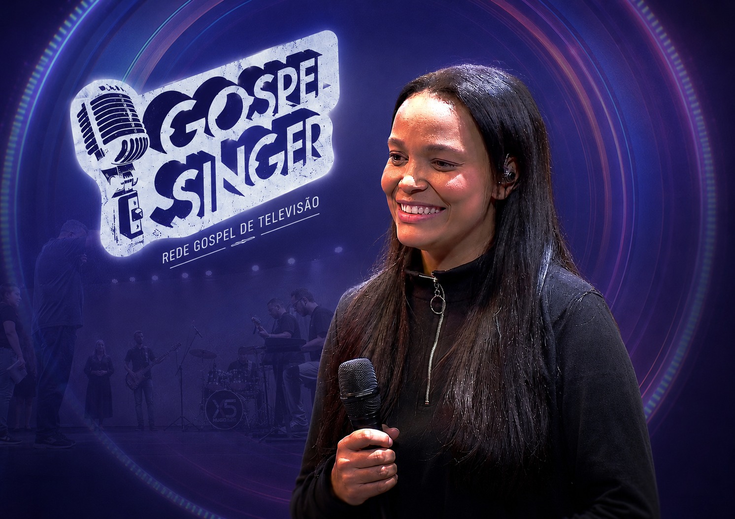 Cantora de Recreio ganha destaque nacional após apresentação em programa gospel de TV