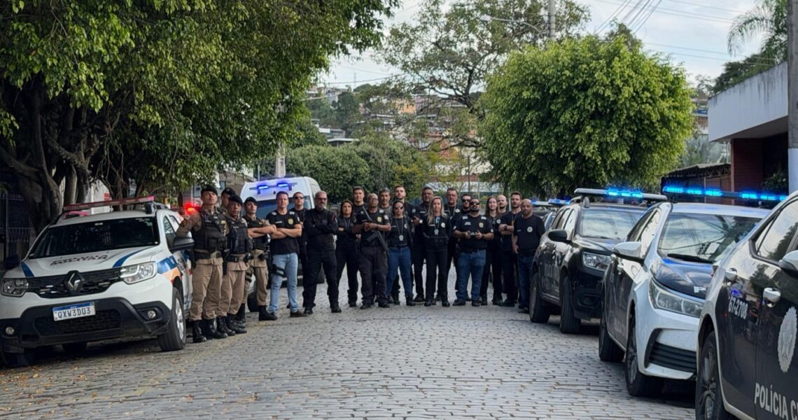 Operação conjunta apura atuação de grupo organizado em Pirapetinga e Santo Antônio de Pádua