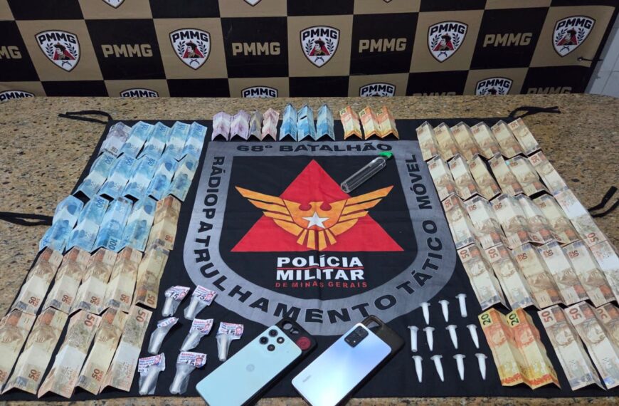 Operação integrada da PM prende foragidos e apreende drogas em Leopoldina