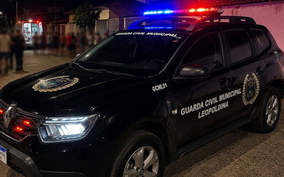 Homem é preso pela GCM após agredir três pessoas durante confusão em Leopoldina