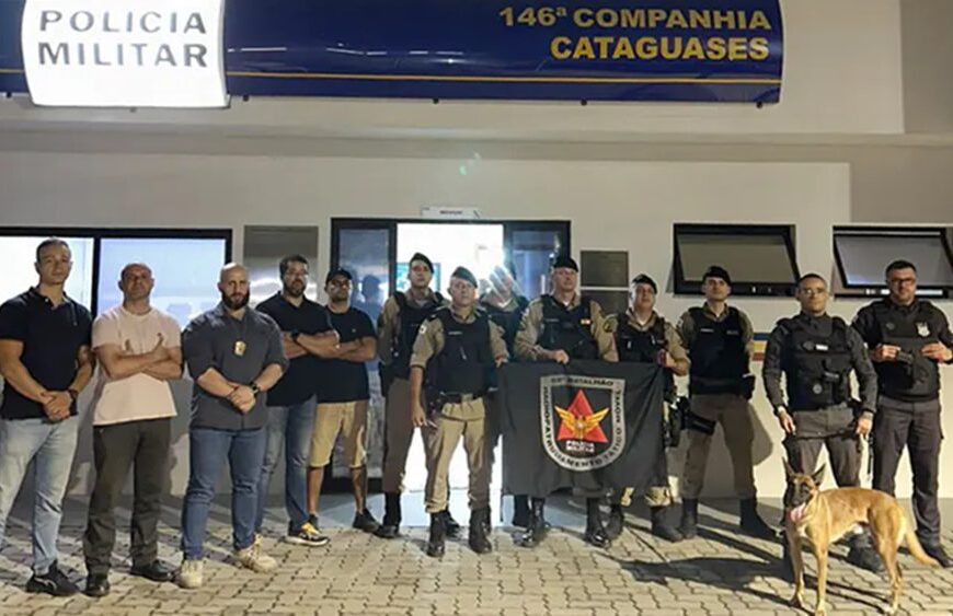Quatro pessoas são detidas em Cataguases em operação das forças de segurança