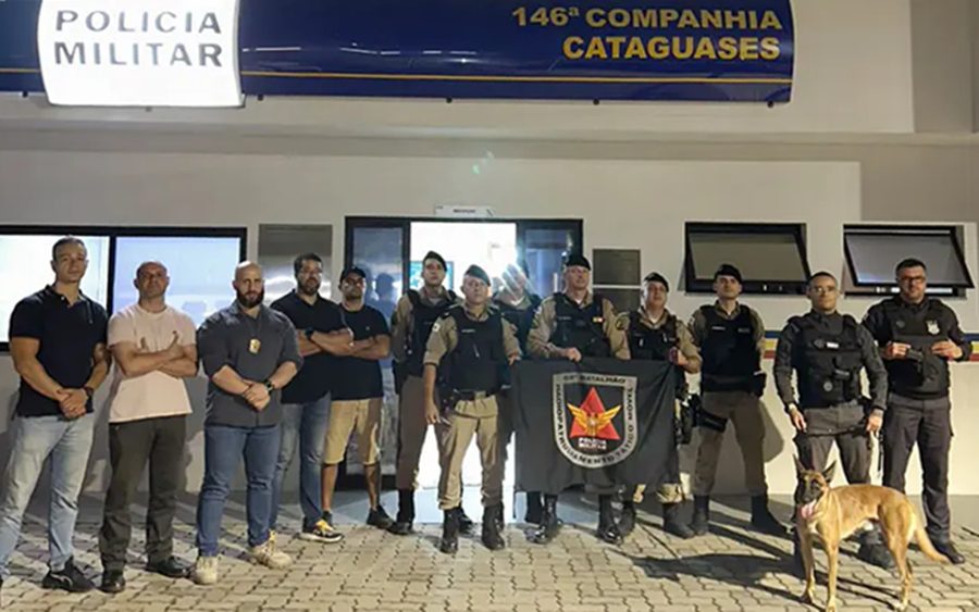 Quatro pessoas são detidas em Cataguases em operação das forças de segurança