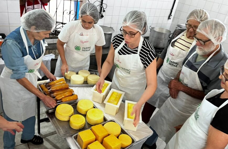 Curso de Queijos Especiais amplia oportunidades para produtores rurais de Leopoldina