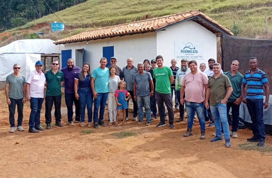 Coopleste articula projetos para diversificação agrícola e fomenta criação de peixes ornamentais e plantio de café conilon em Leopoldina
