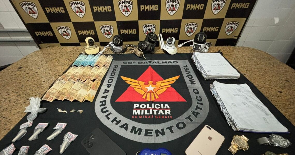 Operação da PM termina com apreensão de adolescentes e prisão de foragido em Leopoldina