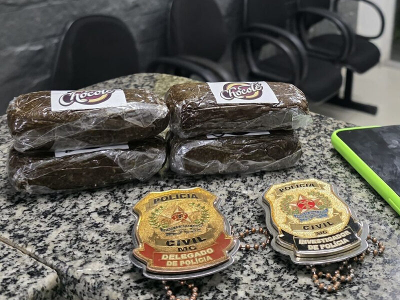 Homem pula em rio para fugir da polícia, mas acaba preso em Muriaé