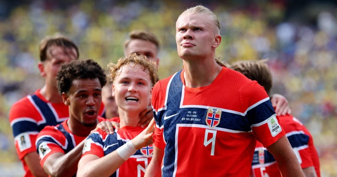 Brasil perde para a Noruega com dois gols de Haaland e está fora da Copa do Mundo