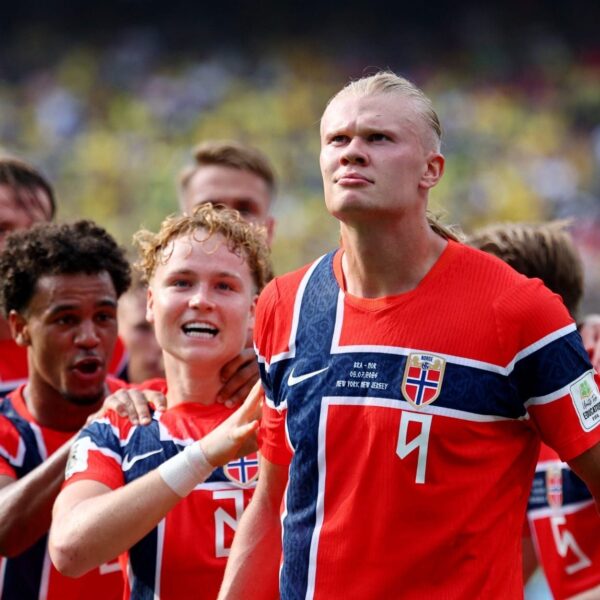 Brasil perde para a Noruega com dois gols de Haaland e está fora da Copa do Mundo