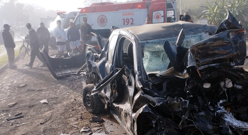 Leopoldinense morre em grave acidente envolvendo quatro veículos na BR-267 em Maripá de Minas