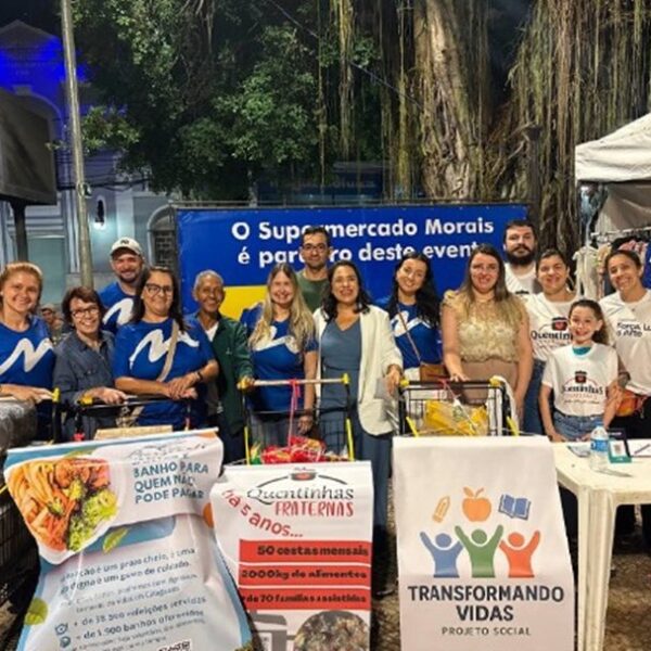 Festival Força, Luz e Arte mobiliza Cataguases para transformar solidariedade em duas toneladas de alimentos