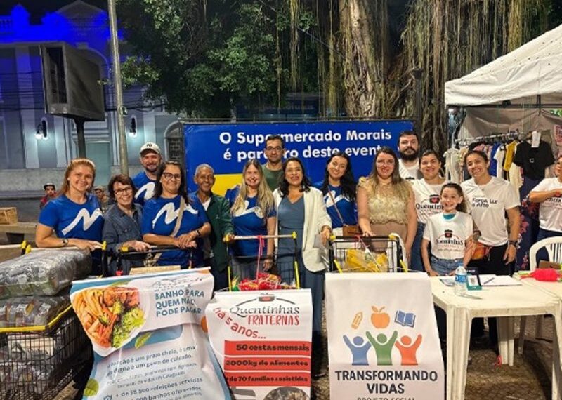 Festival Força, Luz e Arte mobiliza Cataguases para transformar solidariedade em duas toneladas de alimentos