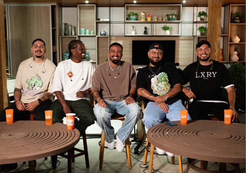 Grupo Curtaê leva o melhor do pagode ao Festival Força, Luz e Arte neste sábado em Cataguases