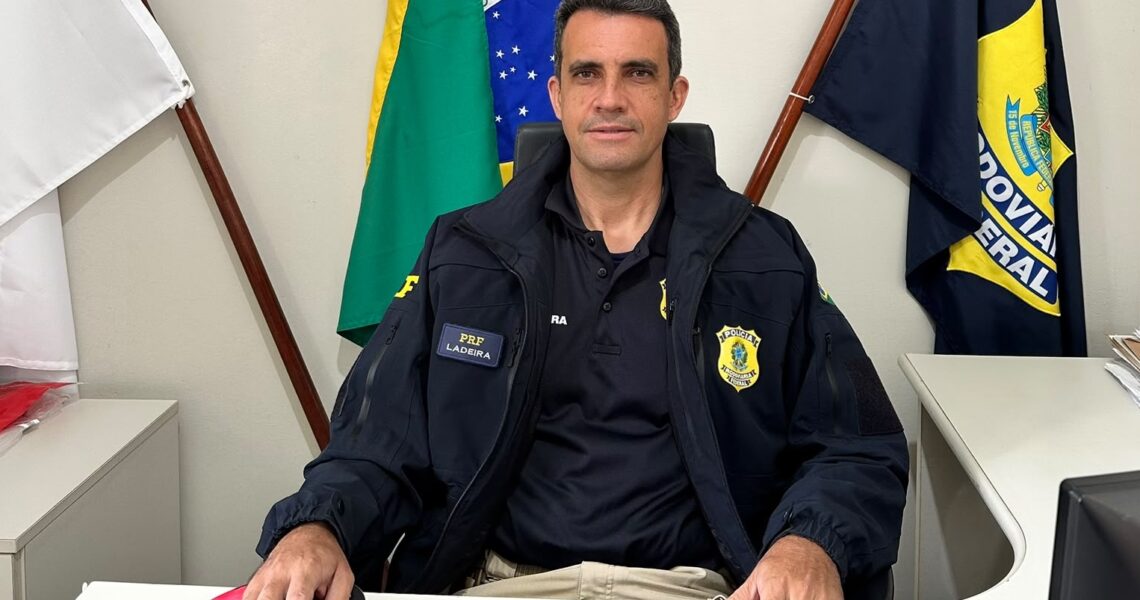 Inspetor Rodrigo Ladeira deixa chefia da Delegacia PRF de Leopoldina para assumir unidade em Guarapari