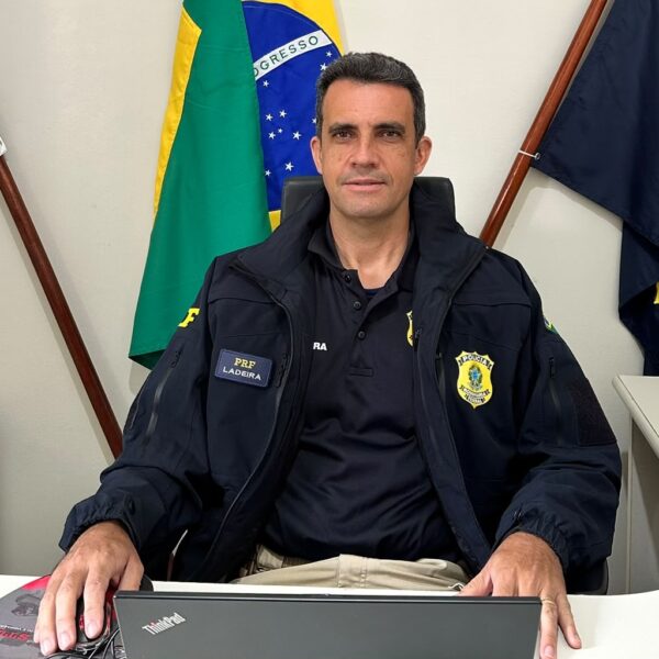 Inspetor Rodrigo Ladeira deixa chefia da Delegacia PRF de Leopoldina para assumir unidade em Guarapari