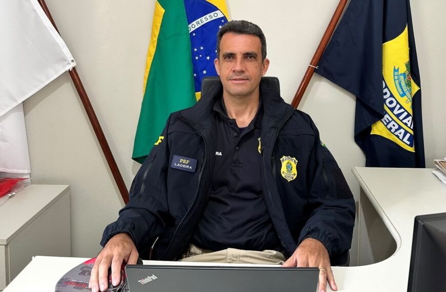 Inspetor Rodrigo Ladeira deixa chefia da Delegacia PRF de Leopoldina para assumir unidade em Guarapari