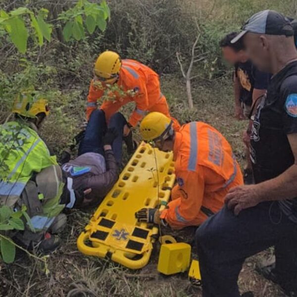 Homem fica ferido durante salto de voo livre no Morro do Cruzeiro em Leopoldina