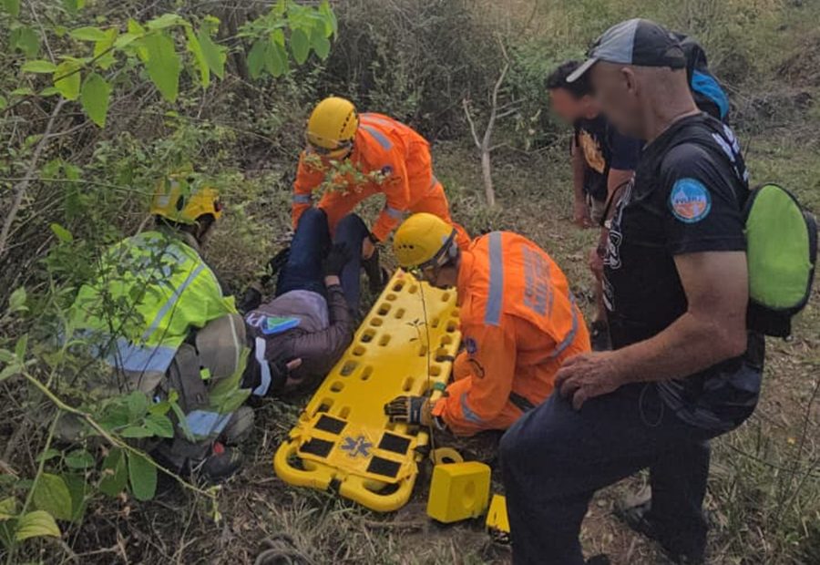 Homem fica ferido durante salto de voo livre no Morro do Cruzeiro em Leopoldina