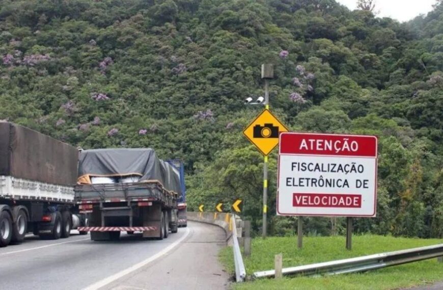 ANTT suspende testes com radares de velocidade média em rodovias de Minas