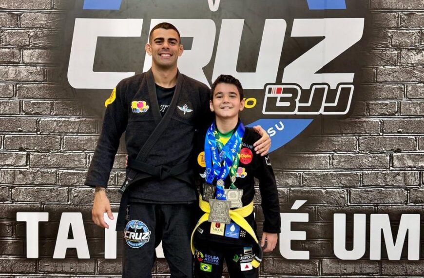Leopoldinense João Marcos se destaca entre os grandes nomes do Jiu-Jitsu Kids em 2026