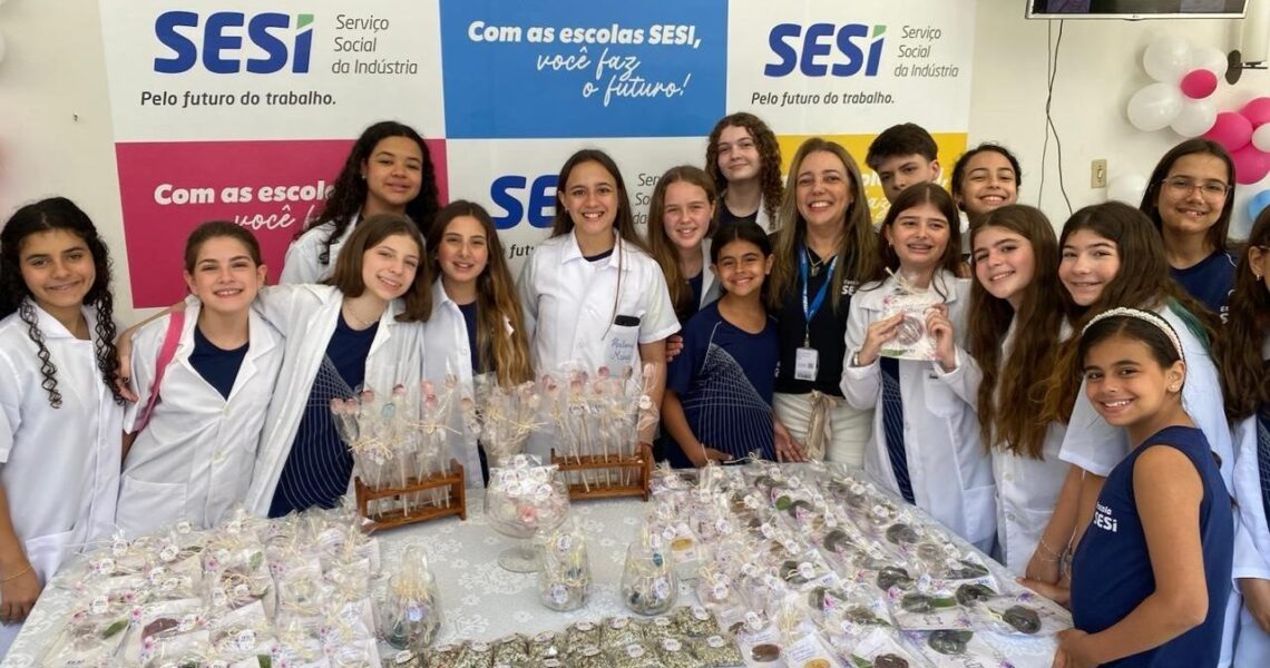 Escola SESI Leopoldina transforma curiosidade em conhecimento na primeira edição do SESIVERSO