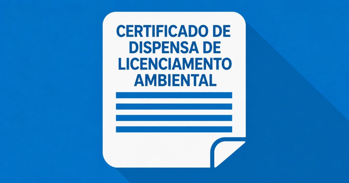 Certificado de Dispensa de Licenciamento Ambiental