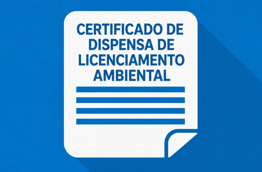 Certificado de Dispensa de Licenciamento Ambiental