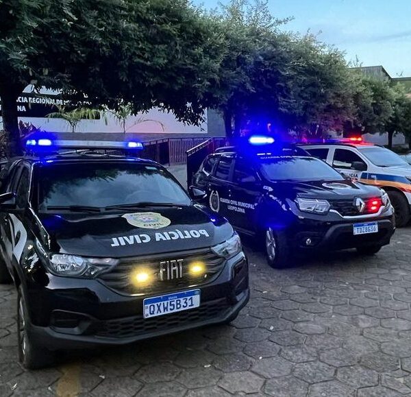 Casal é preso por tráfico de drogas durante operação em Leopoldina