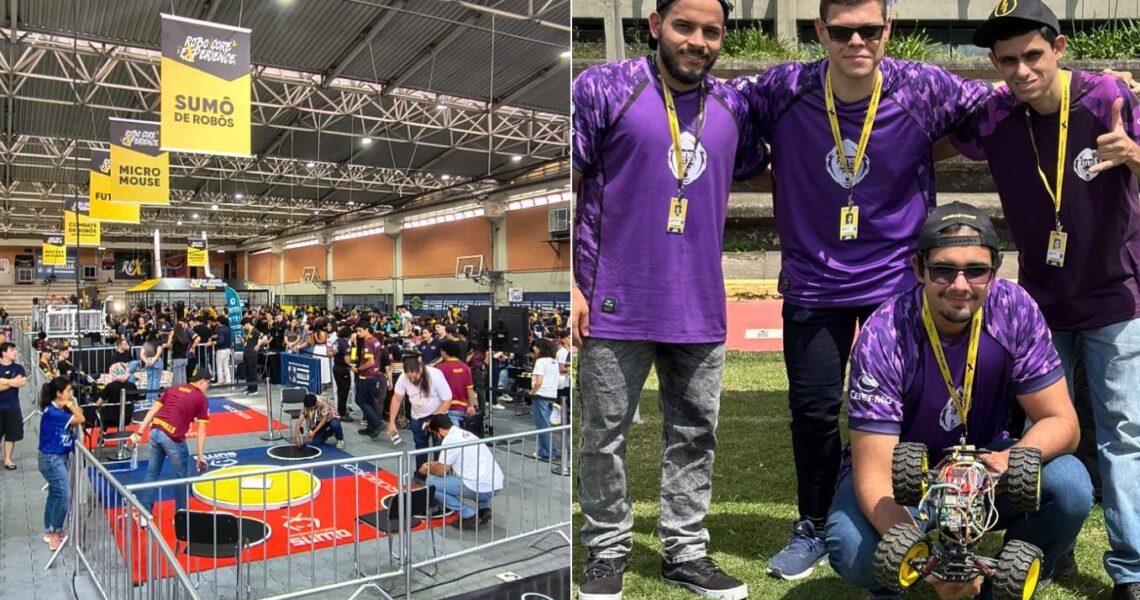 Equipe de robótica do CEFET-MG de Leopoldina conquista 5º lugar em competição nacional