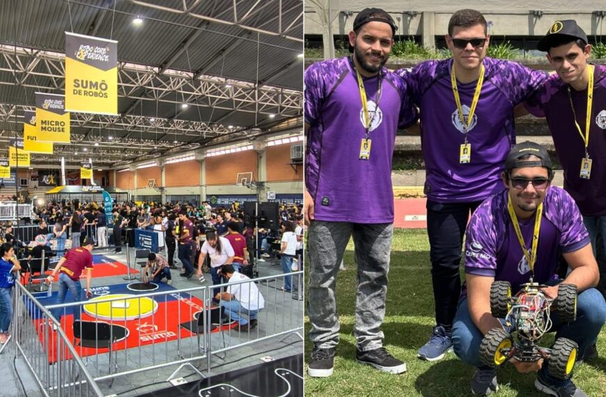 Equipe de robótica do CEFET-MG de Leopoldina conquista 5º lugar em competição nacional
