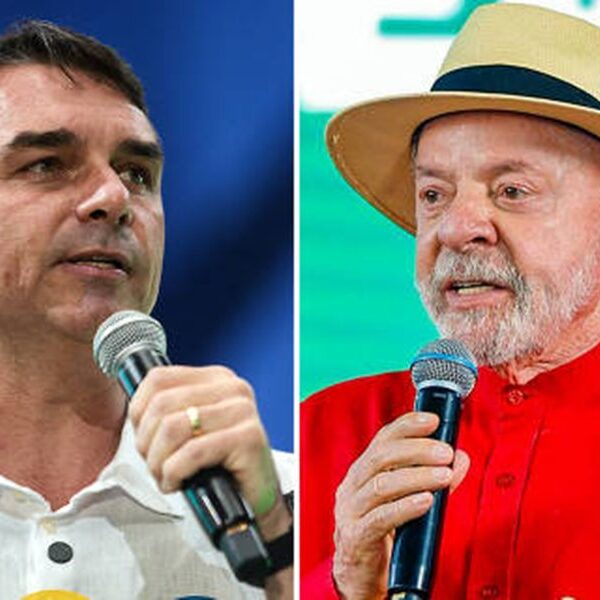 Flávio Bolsonaro e Lula disputarão o segundo turno das eleições presidenciais